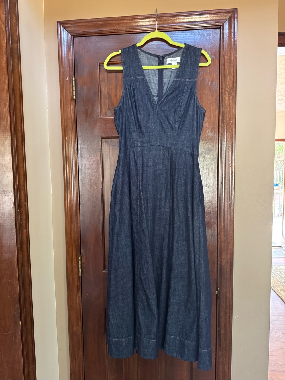 Denim Maxi Dress